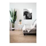 "Black Brush 2" - Original Painting in black by Kirsta Benedetti
