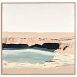 "Sea Caves" - Original Painting in multicolor by Caryn Owen