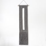 "Keyhole II" - Original Painting in gray by Bharti Trivedi