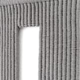 "Keyhole II" - Original Painting in gray by Bharti Trivedi