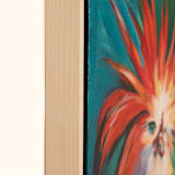 "Redford" - Original Painting in multicolorassorted-colors by CONNIE COLLUM