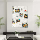 "precious moments" - Original Painting in white by Carmen Guedez