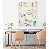 "finally fine" - Original Painting in multicolorassorted-colors by tina johnson