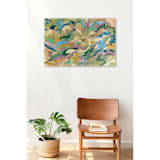 "Sunny field" - Original Painting in natural by Jessalin Beutler