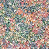 "Light Between Petals (30x40) - Unframed Original Painting" - Original Painting in blue by Sarah Mankin