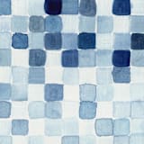 "Indigo Water Woven 02" - Original Painting in blue by Danushka Abeygoda