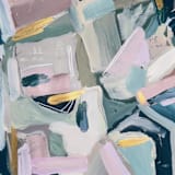 "Simplify My Life I" - Original Painting in multicolorassorted-colors by Sarah Mankin