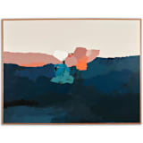 "Pacific Sunset" - Original Painting in multicolorassorted-colors by Caryn Owen