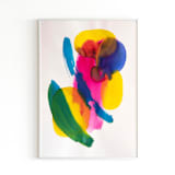 "Abstract Watercolor original painting" - Original Painting in multicolorassorted-colors by Alexandra Dzh