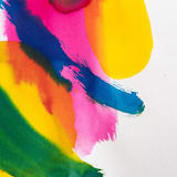 "Abstract Watercolor original painting" - Original Painting in multicolorassorted-colors by Alexandra Dzh