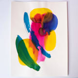 "Abstract Watercolor original painting" - Original Painting in multicolorassorted-colors by Alexandra Dzh