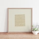 "Lines 1" - Original Painting in multicolorassorted-colors by Dana Williamowsky