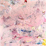 "Peach Prayer" - Original Painting in pink by Jessalin Beutler