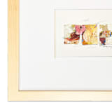"Mojave ll" - Original Painting in multicolorassorted-colors by AlisonJerry
