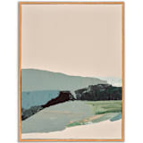 "Foggy Beach Diptych (Art Pair)" - Original Painting in multicolorassorted-colors by Caryn Owen
