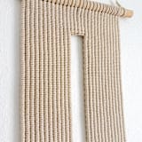 "Keyhole Wall Hanging" - Original Painting in natural by Bharti Trivedi