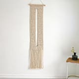 "Keyhole Wall Hanging" - Original Painting in natural by Bharti Trivedi