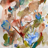 "aura" - Original Painting in multicolor by Suzanna Toole