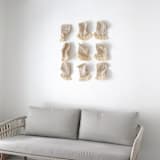 "Whimsical Waves II" - Original Painting in natural by Bharti Trivedi