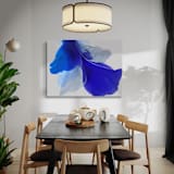 "Electra" - Original Painting in blue by Marta Spendowska