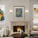 ""I’m Only Human, No. 1" – 21x17 – Framed Original Painting" - Original Painting in multicolorassorted-colors by Sarah Mankin