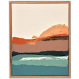 "Maui Sunset" - Original Painting in multicolorassorted-colors by Caryn Owen