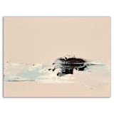 "Mini Canvas Painting Whitecaps" - Original Painting in multicolorassorted-colors by Caryn Owen