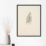 "Willow 1" - Original Painting in black by Dana Williamowsky