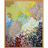 "Breezy Trees" - Original Painting in green by Shina Choi