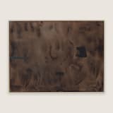 "In The Past" - Original Painting in brown by Jennifer Daily