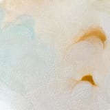 "Soft Clouds oil painting" - Original Painting in beige by Lucrecia Caporale