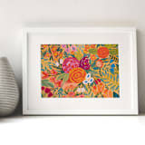 "Garden Tapestry painting" - Original Painting in multicolorassorted-colors by Alexandra Dzh