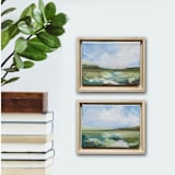 "Sweet Summer Grass Set" - Original Painting in green by AlisonJerry