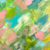 "Adorn #3" - Original Painting in green by Amy Mullen