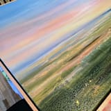 "We Were Glowing" - Original Painting in multicolor by Nicole Walsh