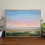 "We Were Glowing" - Original Painting in multicolor by Nicole Walsh