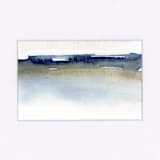 "On the Edge of Possibility" - Original Painting in gold by Golden Lines and Silver Linings