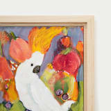 "Florrie" - Original Painting in multicolorassorted-colors by CONNIE COLLUM