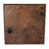 "limestone" - Original Painting in black by whitney schlander