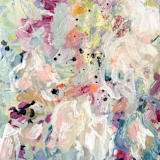 "Been Traveling These Wide Roads II" - Original Painting in multicolorassorted-colors by Sarah Mankin