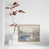"when it all falls down" - Original Painting in multicolor by Maja Cunningham