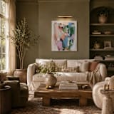 "“No Place to Be But Here” – 20 × 24 – Original Painting" - Original Painting in multicolor by Sarah Mankin