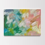 "Felicity #1" - Original Painting in pink by Amy Mullen