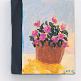 "In Terracotta" - Original Painting in multicolor by Lottie Aldarwish