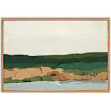 "North on Hwy 1 Seascape" - Original Painting in multicolorassorted-colors by Caryn Owen