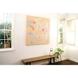 "Haze of Poppy Bloom" - Original Painting in beige by Shina Choi