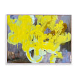 "Fog and Fire" - Original Painting in yellow by Jessalin Beutler