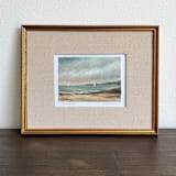 "Summer at Sea" - Original Painting in blue by Sara Swanson