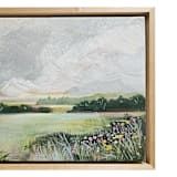 "Spring Clouds ll" - Original Painting in multicolor by AlisonJerry