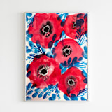 "Summer poppies painting" - Original Painting in multicolorassorted-colors by Alexandra Dzh